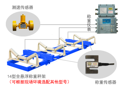 ICS-ST矿用电子皮带秤